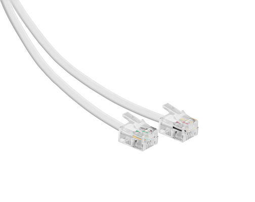 Efficient Landline Telephone Cable 6.0mm Outer Diameter PVC Jacketed